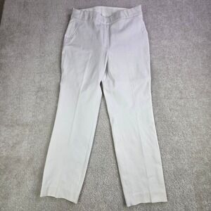 SPANX Stretch Twill Straight Leg Pants Beige Size M/M